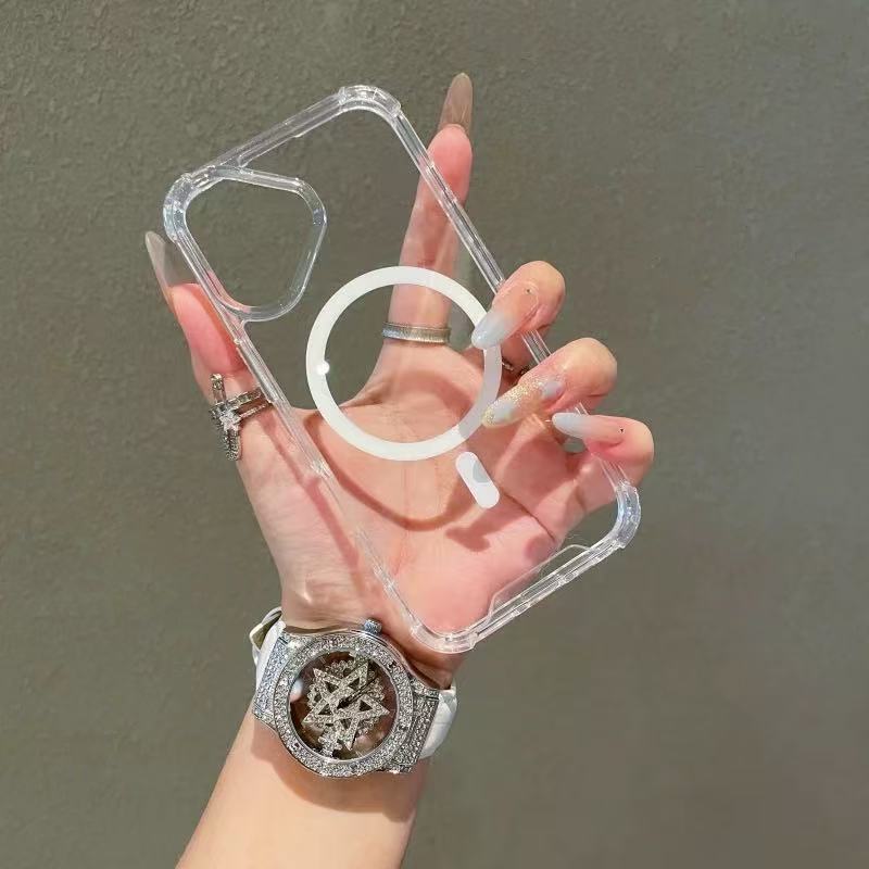 US Crystal Bumper Case for iPhone 17 Pro with MagSafe