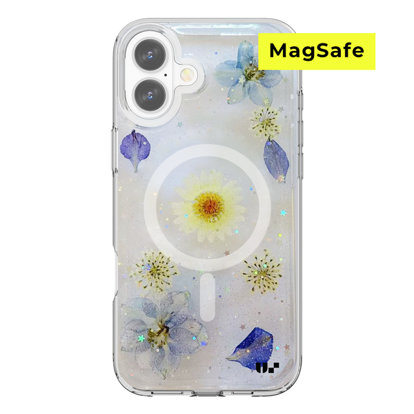 US Crystal Rock Flower MagSafe Case for iPhone 17