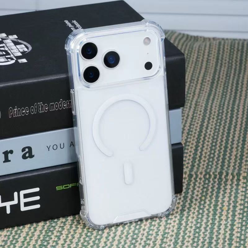 US Crystal Bumper Case for iPhone 17 Pro Max with MagSafe