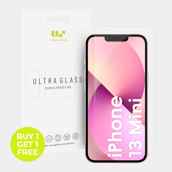 US 2.5D Tempered Glass Screen Protector for iPhone 13 Mini