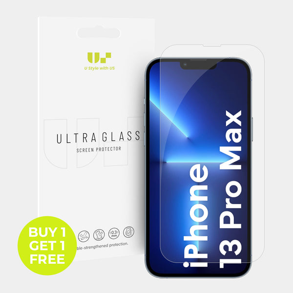 US 2.5D Tempered Glass Screen Protector for iPhone 13 Pro Max