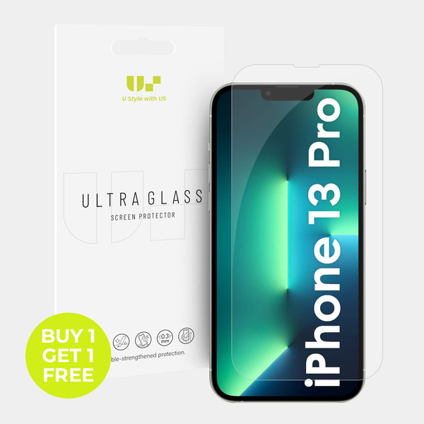US 2.5D Tempered Glass Screen Protector for iPhone 13 Pro