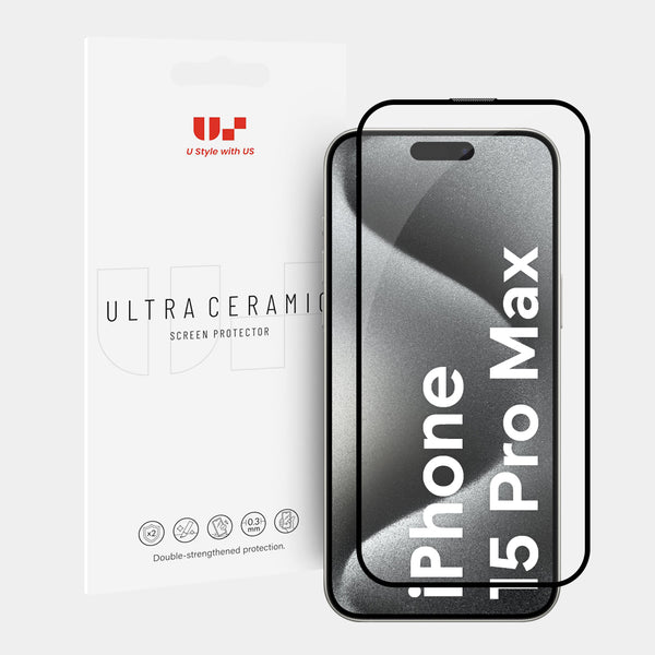 Ceramic Screen Protector for iPhone 15 Pro Max