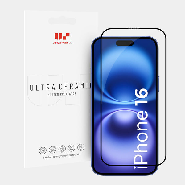 Ceramic Screen Protector for iPhone 16