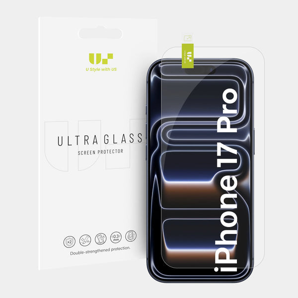 US 2.5D Tempered Glass Screen Protector for iPhone 17 Pro
