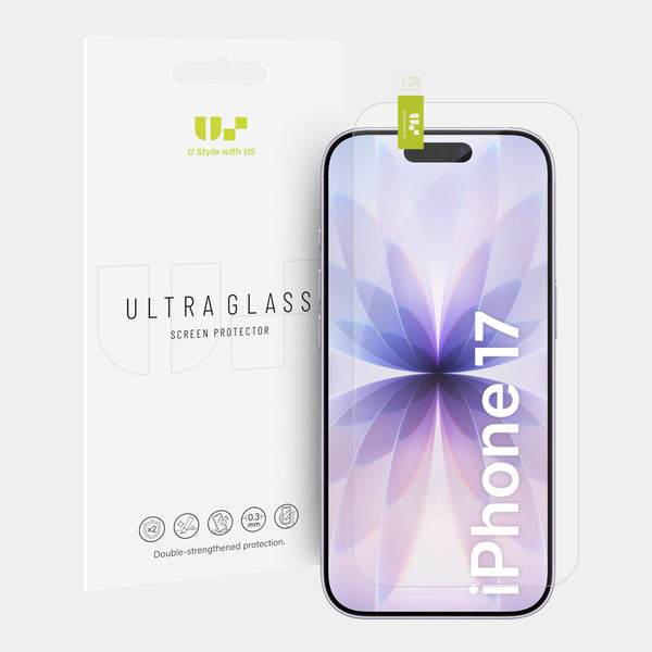 US 2.5D Tempered Glass Screen Protector for iPhone 17